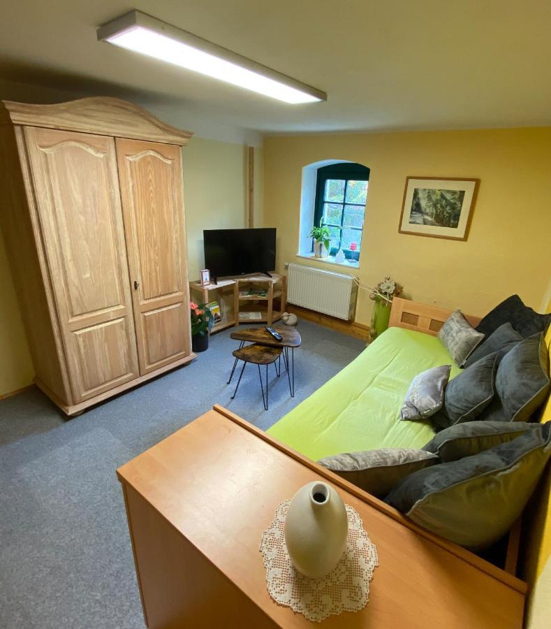 Haus Grüne Idylle Otel Bannewitz Dış mekan fotoğraf