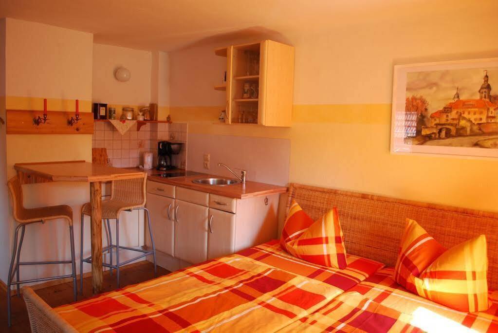 Haus Grüne Idylle Otel Bannewitz Dış mekan fotoğraf